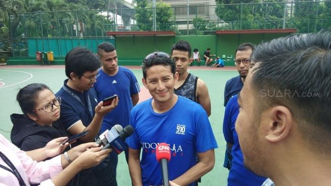 Sandiaga Tak Ingin Tantan Diproses Hukum karena Aksi Dukungan di PBB