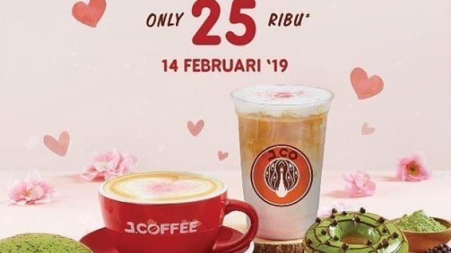 Promo Valentine di J Co. (Instagram)