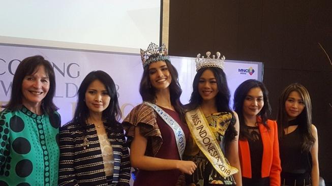 Miss World 2018 Beri Motivasi untuk Finalis Miss Indonesia 2019