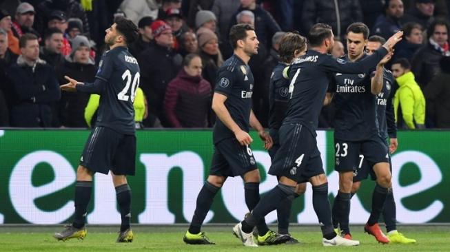 Hasil Liga Champions: Real Madrid Tekuk Ajax 2-1