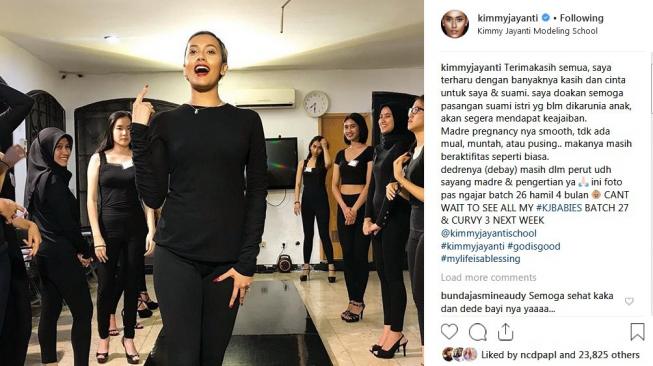 Kimmy Jayanti pamer hadiah rumah dari Greg Nwokolo. (Instagram Kimmy Jayanti)