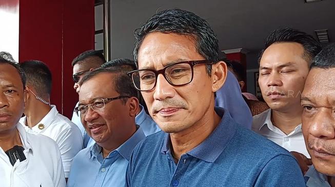  Sandiaga  Akan Tonton Debat Jokowi dan Prabowo dari Bogor