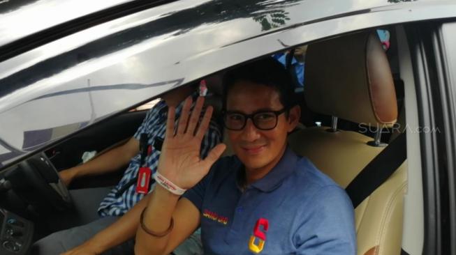 Sandiaga Uno Jenguk Ahmad Dhani: Hanya Bawa Harapan Keadilan