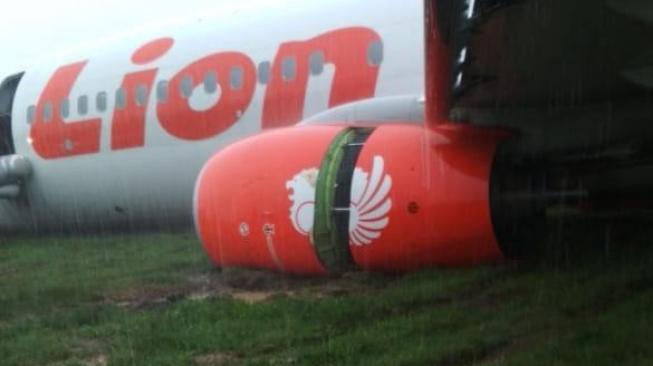 Lion Air Tergelincir di Bandara Supadio Pontianak, 17 Penerbangan Ditunda