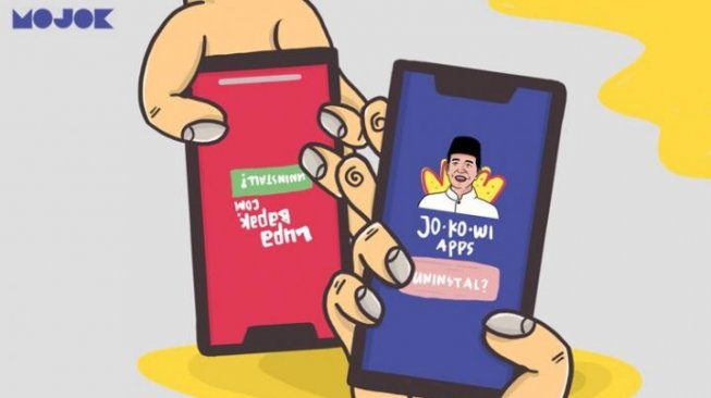 Heboh Uninstall Bukalapak, Uninstall Jokowi Lebih Mendunia