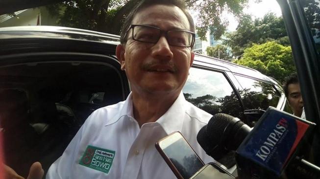 Direktur Relawan BPN Prabowo - Sandiaga, Ferry Mursyidan Baldan. (Suara.com/Walda Marison)