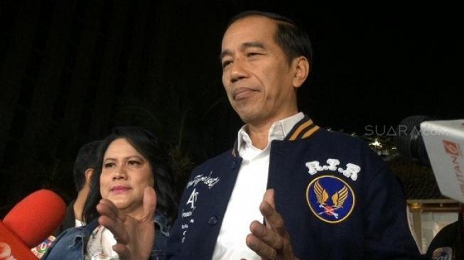 Capres Joko Widodo. (Suara.com/M. Yasir)