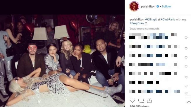 Tangkapan layar unggahan Paris Hilton [Instagram]