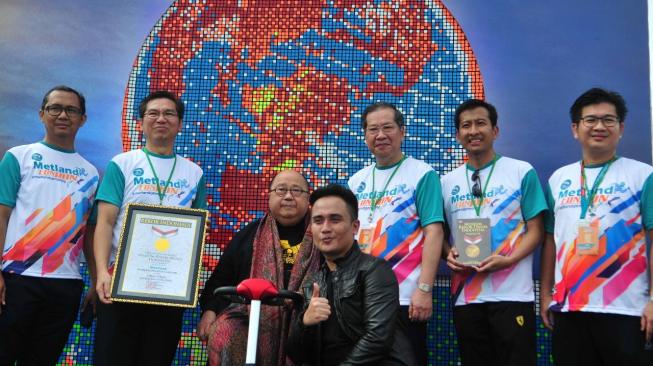 25 Tahun Berkarya, Metland Gelar Fun Run dan Catatkan Rekor MURI