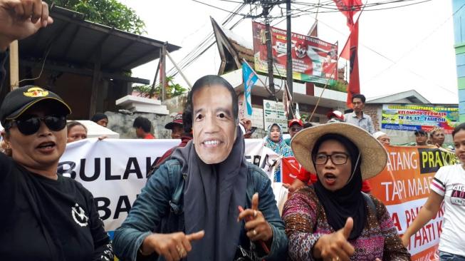 Prabowo Didemo di Kandang Jokowi: Maaf Hanya Pak Jokowi di Hati Kami