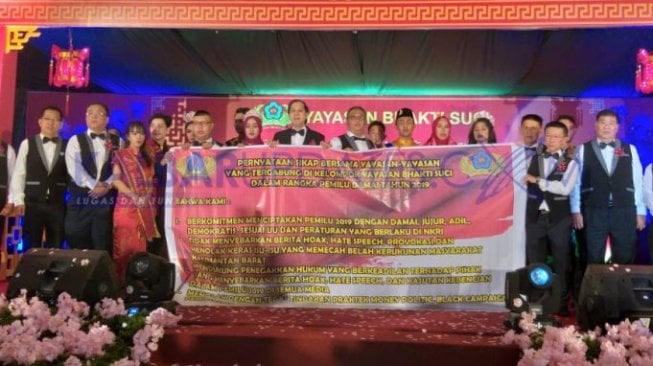 Yayasan Bhakti Suci Pontianak Berkomitmen Wujudkan Pemilu Damai