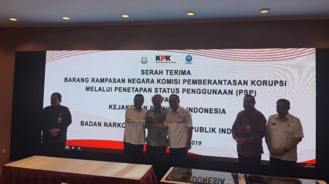 Kejagung dan BNN Dapat Hibah Aset Milik Nazaruddin dan Sutan Bhatoegana