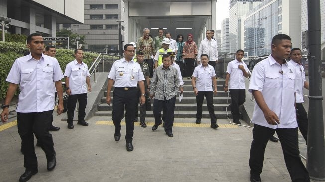 Anies Target Bangun 200 Km Jalur MRT Sampai 2019