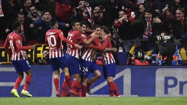 Hasil Liga Champions: Atletico Madrid Libas Juventus 2-0