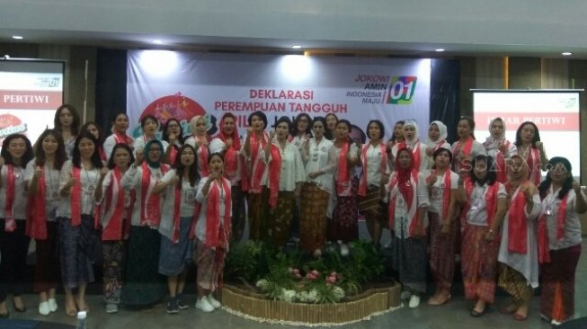 Pertiwi Jokowi - Ma'ruf Siap Amankan Suara di Semarang