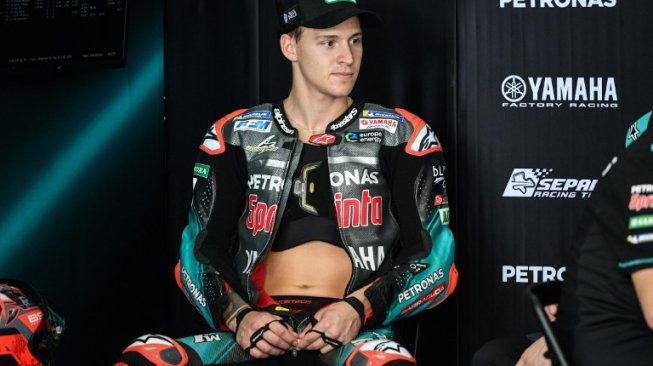 Pebalap muda Prancis yang memperkuat tim Petronas Yamaha SRT, Fabio Quartararo. [AFP/Mohd Rasfan]