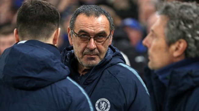 Chelsea Bidik Zona Liga Champions, Sarri: Kami Akan Berjuang Hingga Akhir