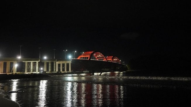 Jembatan Hotelkamp di Papua. (Kantor Staf Kepresidenan)