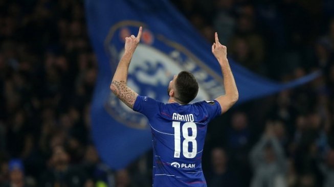 Meski Tak Jadi Opsi Utama, Sarri Tetap Ingin Perpanjang Kontrak Giroud