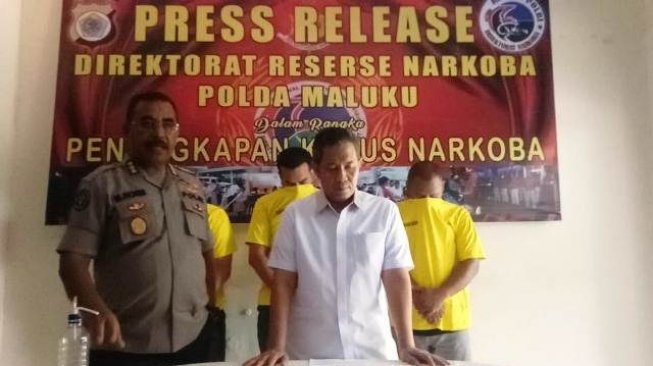 Digerebek Pesta Sabu, Ajudan Wagub Maluku Ternyata Nyambi Jadi Bandar