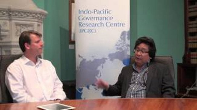 Vedi R Hadiz (kanan), Ilmuwan sosial Indonesia yang menjadi Professor of Asian Studies di Asia Institute, University of Melbourne, Australia.