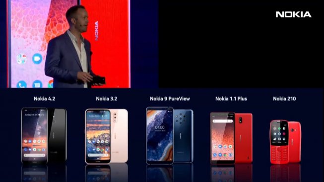 HMD Global Boyong 5 Ponsel Nokia di Gelaran MWC 2019