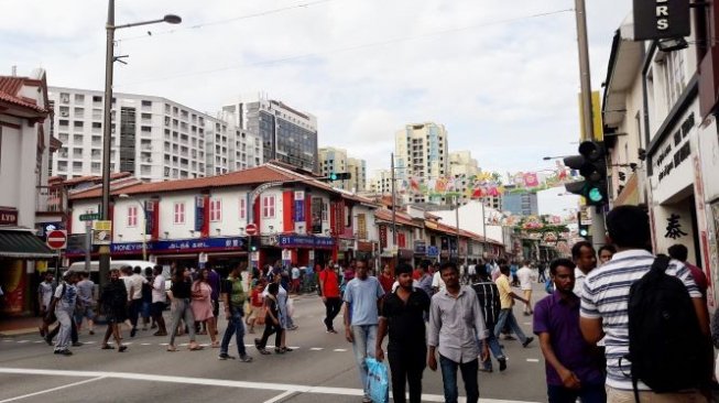  Little India Singapura. (Suara.com/Silfa Humairah)