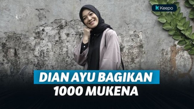 Mulia! Dian Ayu Ajak Seleb Lain Melakukan Gerakan Amal #1000Mukena
