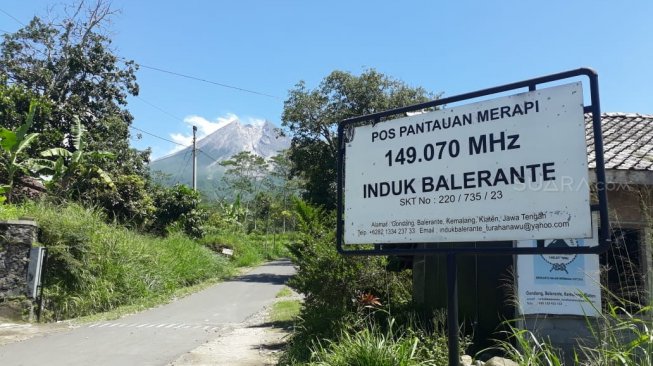 Gunung Merapi. (Suara.com/Sri Handayani)