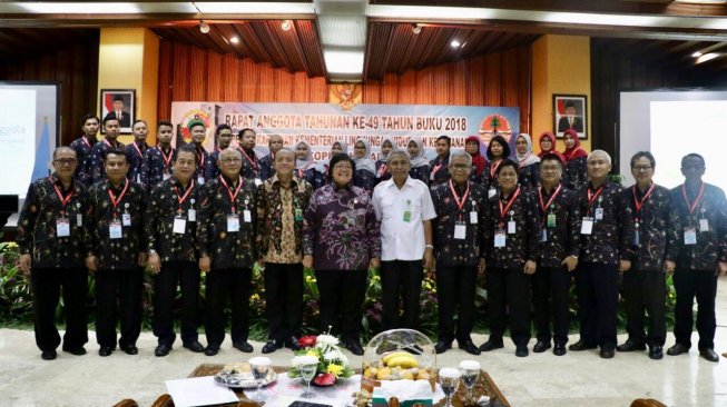 Rapat Anggota Tahunan (RAT) Kopkarhutan ke-49, di Jakarta, Rabu (27/2/2018). (Dok: KLHK)