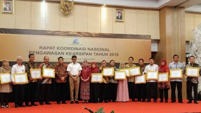 Kemensos Raih Predikat Baik dalam Pengawasan Kearsipan 2018