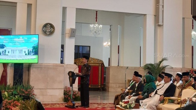 Jokowi Minta Ulama dan Pimpinan Ponpes di Jabar Sampaikan Ini ke Masyarakat
