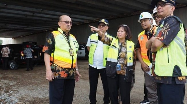 Dirjen Hubud Tinjau Pembangunan Runway III Bandara Soekarno-Hatta