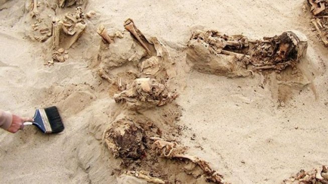 Kerangka Anak-anak Korban Ritual Ditemukan di Peru, Inilah Fakta Dibaliknya