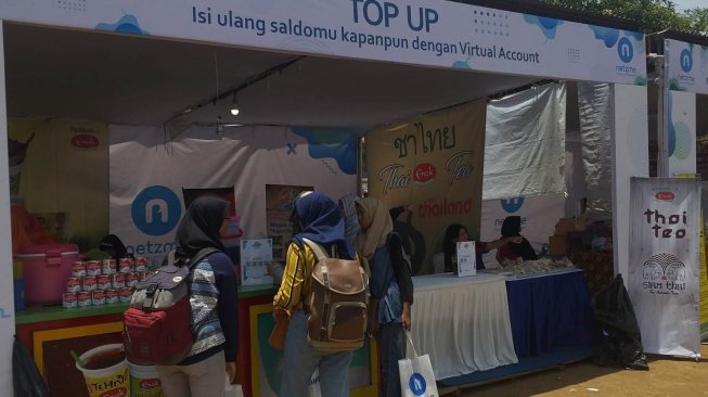 Launching Aplikasi NetzMe di Pekalongan. (Suara.com/Muslimin Trisyuliono)