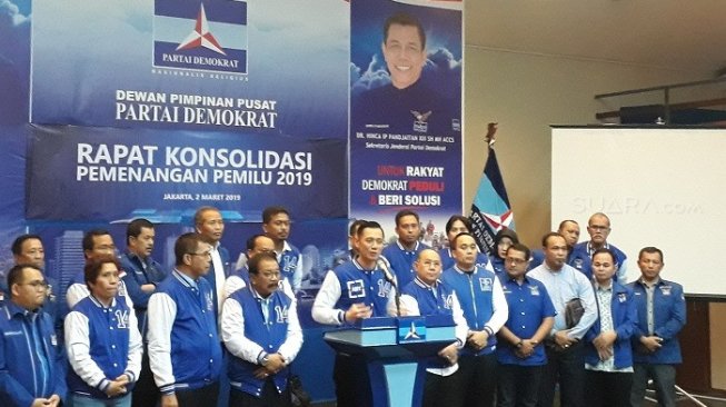 Rapat Konsolidasi, AHY Kumpulkan Seluruh Ketua DPD Demokrat se-Indonesia