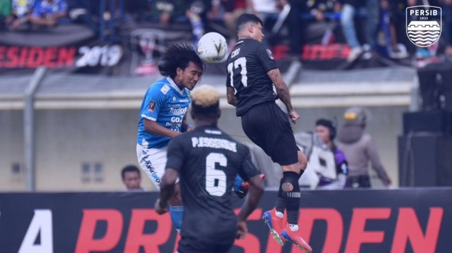 Suasana laga matchday 1 Grup 1 Piala Presiden 2019 antara Persib vs Tira-Persikabo di Stadion Si Jalak Harupat, Bandung, Sabtu (2/3/2019) petang. [laman resmi Persib]