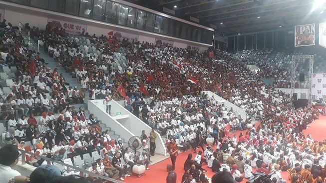 Ormas Pemuda Pancasila atau PP akan menyatakan dukungannya untuk Calon Presiden dan Calon Wakil Presiden Jokowi - Maruf Amin. (Suara.com/Novian)