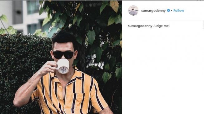 Denny Sumargo menanggapi isu yang sedang heboh. [instagram/sumargodenny]