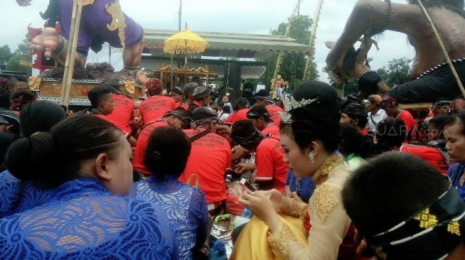 Rasa Toleransi di Upacara Tawur Kasanga Jelang Nyepi di Blitar