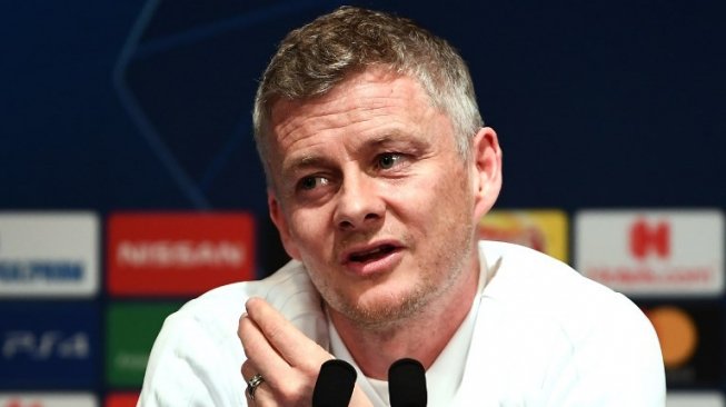 Pelatih interim Manchester United, Ole Gunnar Solskjaer. [Anne-Christine POUJOULAT / AFP]