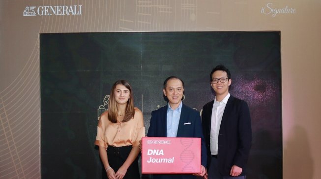 Temu wartawan dengan tema 'DNA Journal, Inovasi Baru Generali untuk Nasabah Prioritas', Selasa (5/3/2019) di Jakarta. [Suara.com/Dinda Rachmawati]