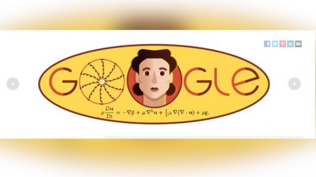 Google Doodle Rayakan Ulang Tahun Olga Ladyzhenskaya, Matematikawan Rusia