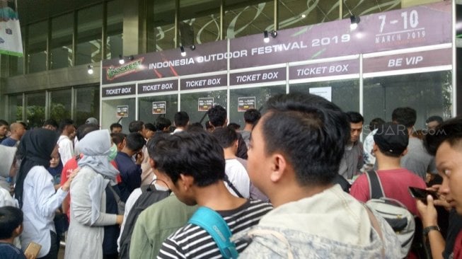 Pameran Indonesia Outdoor Festival 2019 atau INDOFEST 2019. (Suara.com/Fauzi)