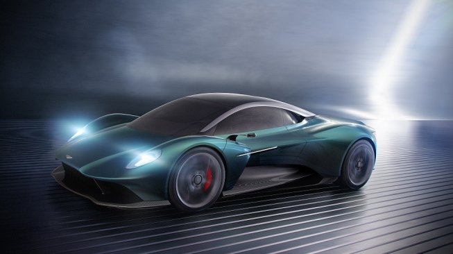 Aston Martin Vanquish Vision Concept yang ditampilkan di laman Aston Martin [media.astonmartin.com].