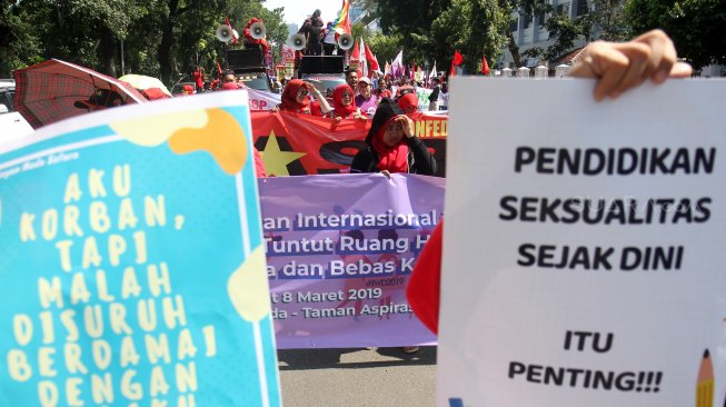 Aksi Hari Perempuan Internasional