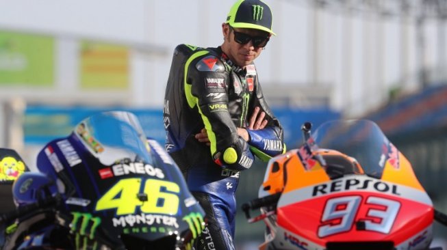 Gagal Menangi MotoGP Amerika Serikat 2019, Valentino Rossi Minta Maaf