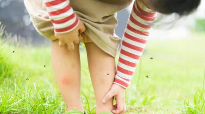 Gejala malaria pada anak. (Shutterstock)