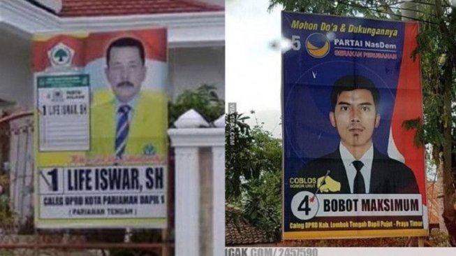 Sederet Caleg Ini Punya Nama Unik. Tertarik Pilih Mereka?