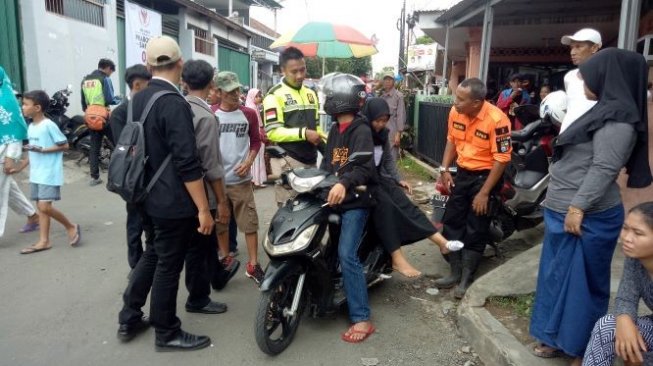 Ini Kesaksian Penumpang Kereta Anjlok di Bogor